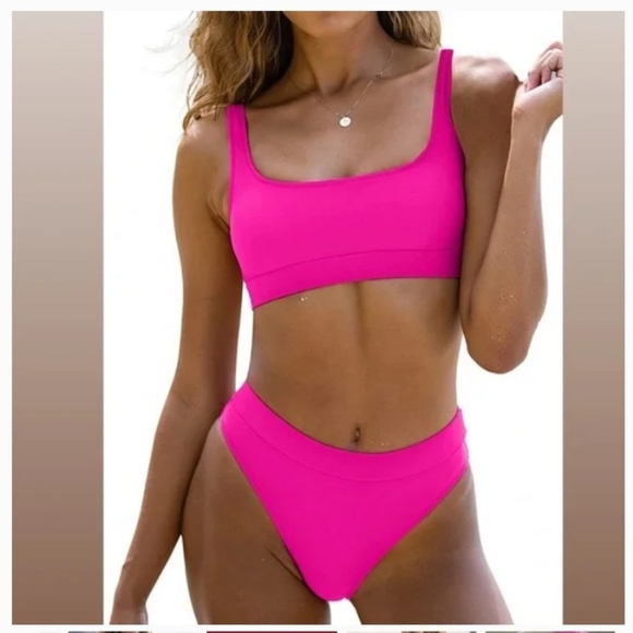 better style Other - BETTER STYLE Two Piece Pink Bikini  Med Neon Pink